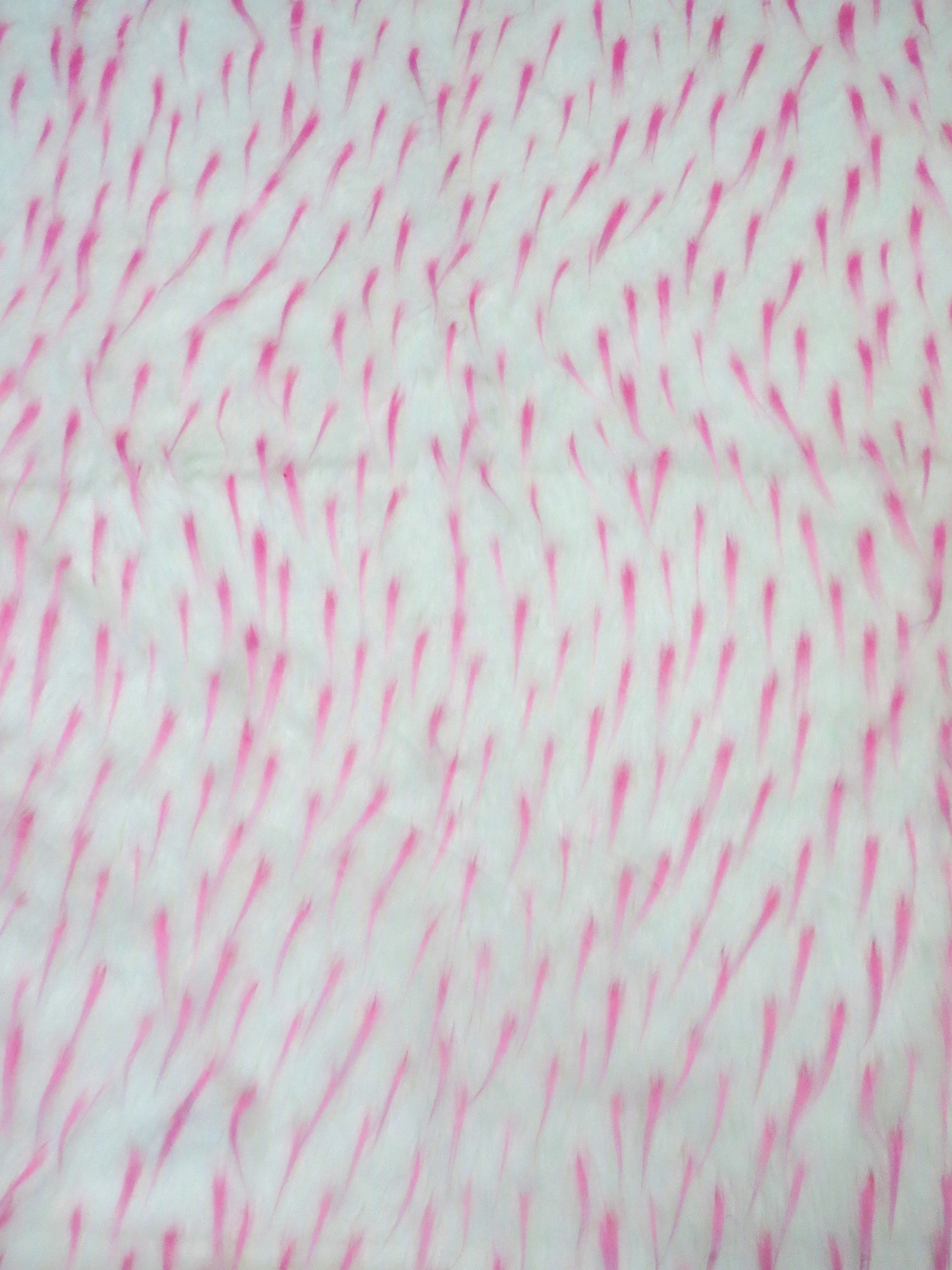2 and 3 Tone Spiked Shaggy Long Pile Faux Fur Fabric / Sold by The Yard - Image 12