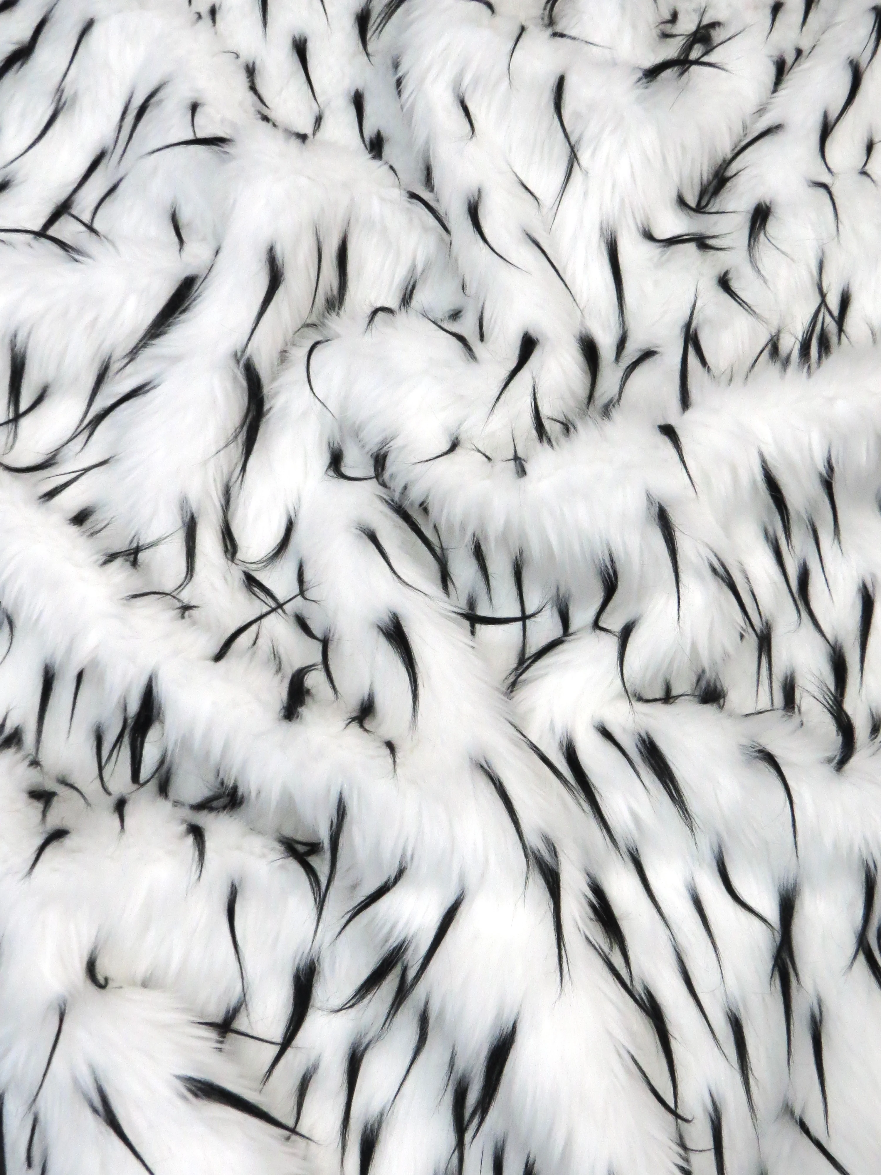 2 and 3 Tone Spiked Shaggy Long Pile Faux Fur Fabric / Sold by The Yard - Image 20