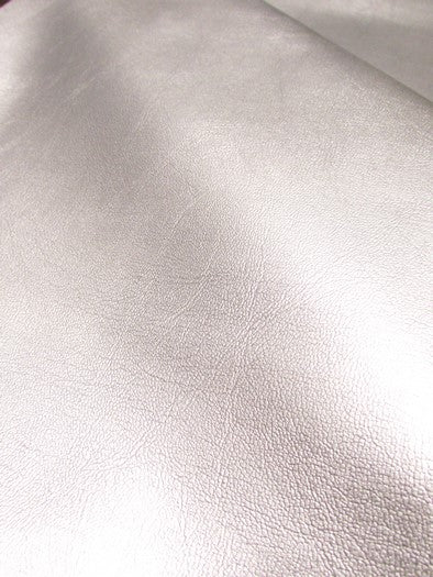 MarineVinyl - Auto/Boat - Upholstery Fabric / Metallic Silver / By The Roll - 30 Yards - Image 2