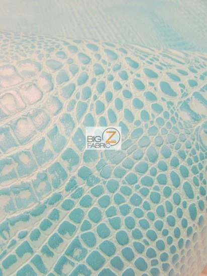Crocodile Marine Vinyl Fabric - Auto/Boat - Upholstery Fabric / Passion Purple / By The Roll - 30 Yards - Image 3