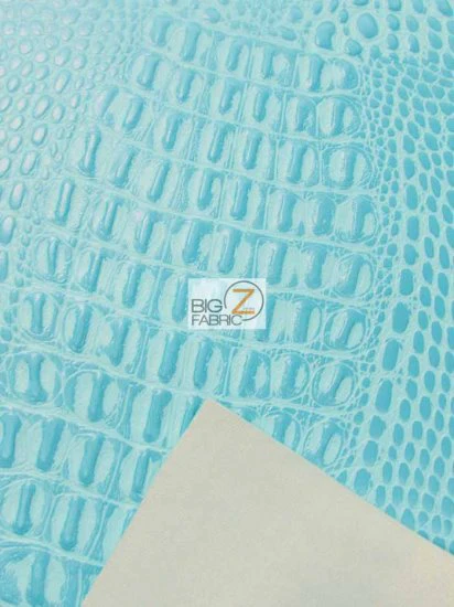 Passion Purple Crocodile Marine Vinyl Fabric / Sold By The Yard - Image 4