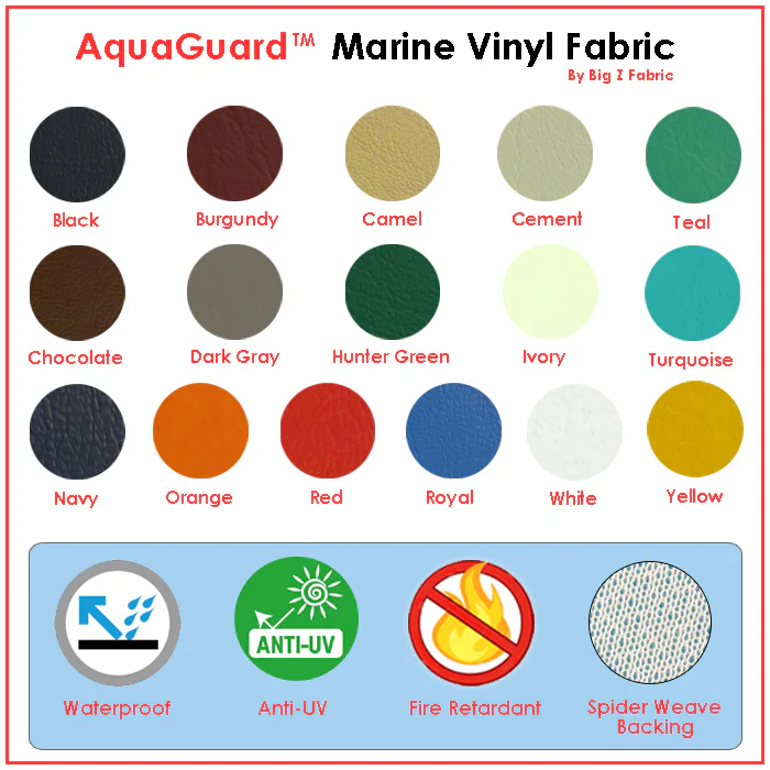 Yellow Marine Vinyl Fabric / Sold By The Yard - Image 6