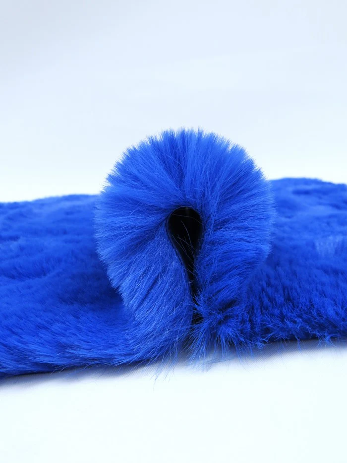 Arctic Rabbit Minky / Gray - Image 4