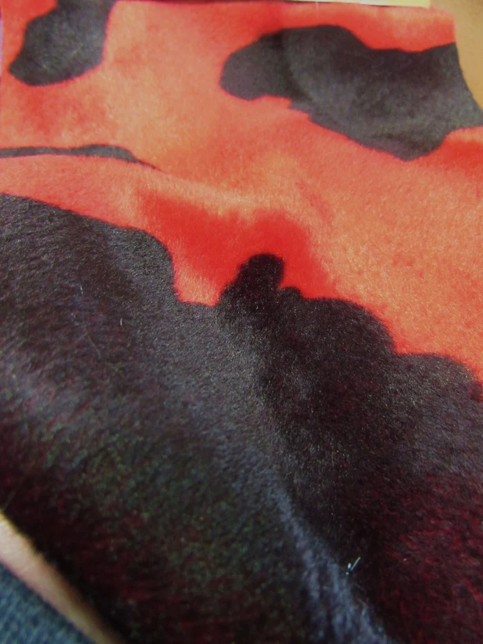 Black/White Velboa Cow Animal Short Pile Fabric / By The Roll - 25 Yards - Image 5