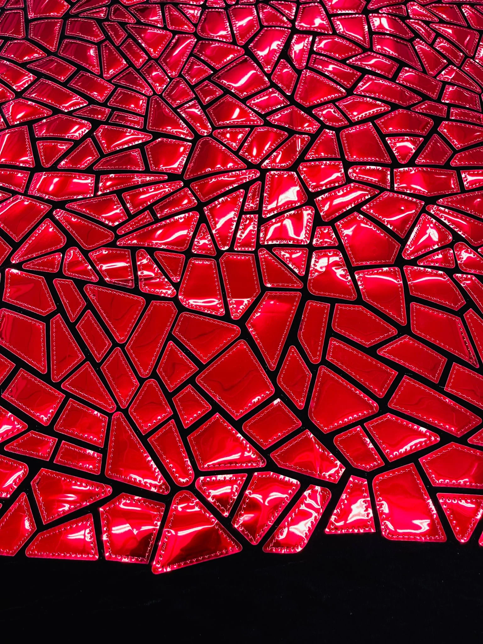 Broken Glass Sequin Velvet Fabric /Sold By The Yard - Image 19