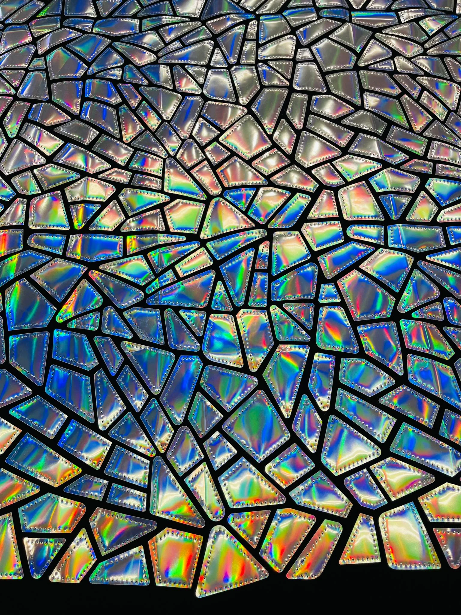 Broken Glass Sequin Velvet Fabric /Sold By The Yard - Image 28