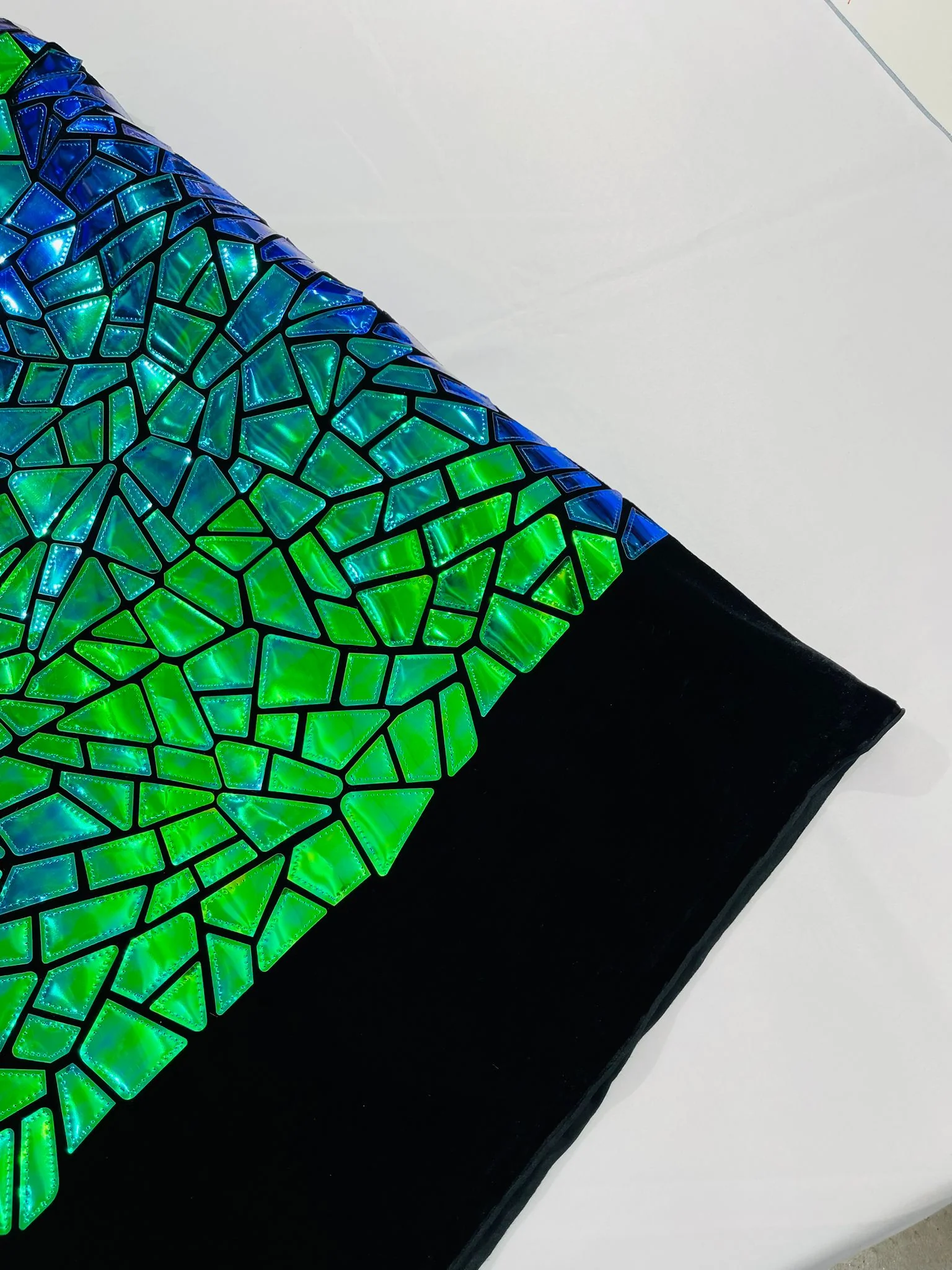 Broken Glass Sequin Velvet Fabric /Sold By The Yard - Image 30