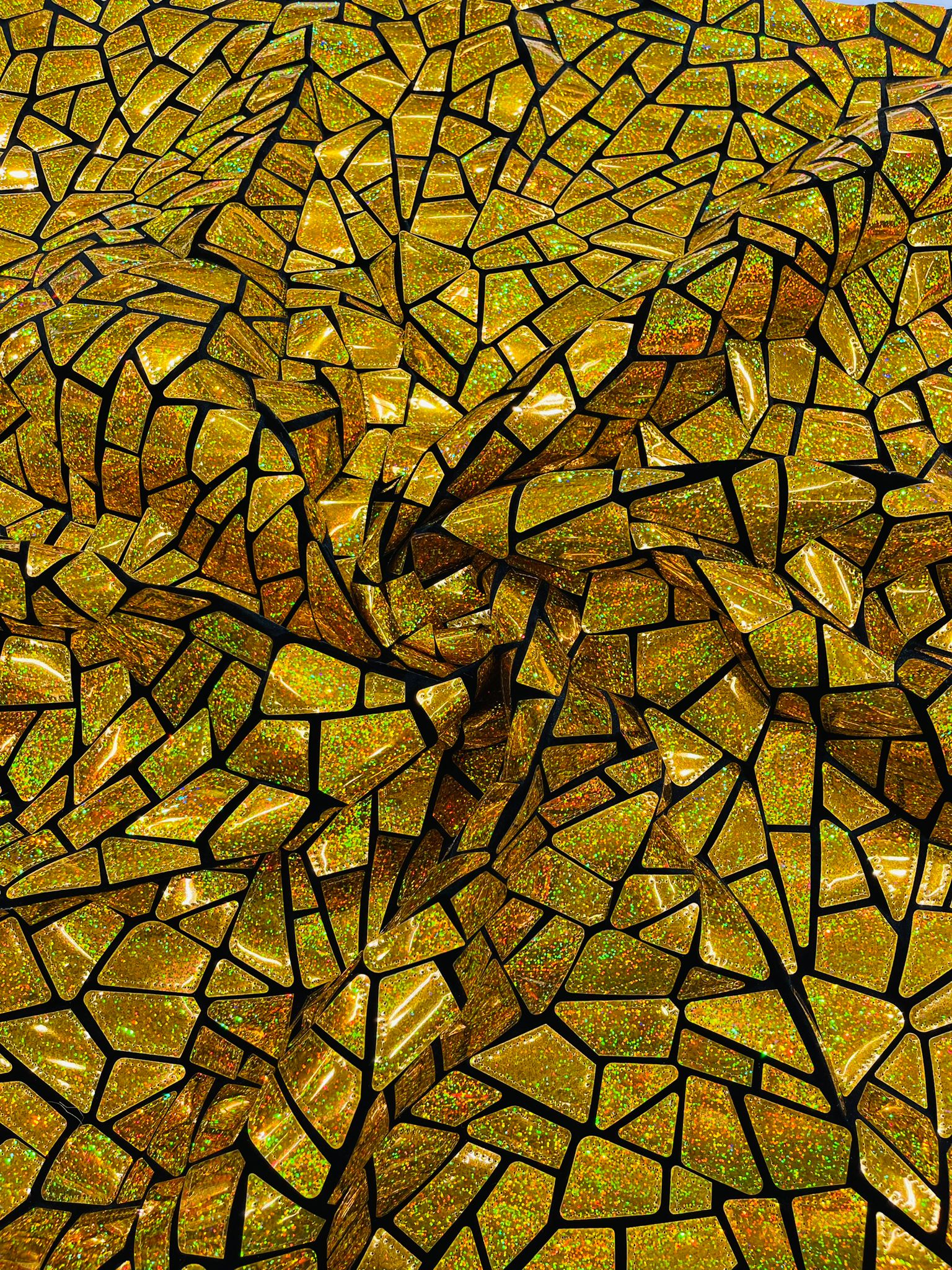 Broken Glass Sequin Velvet Fabric /Sold By The Yard - Image 47