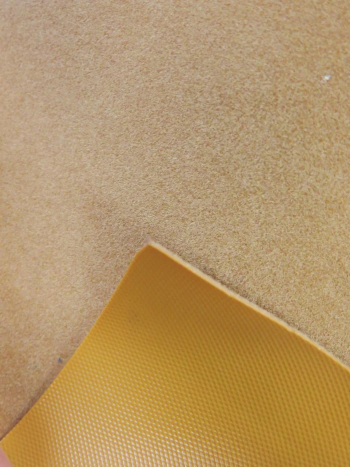 BURGUNDY Heat Transfer Apparel Flocking Suede PVC Backed Fabric / Sold by the Yard - Image 4