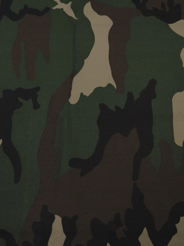 Camo Green Twill US ARMY