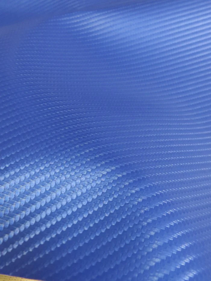 Dark Gray Carbon Fiber Marine Vinyl Fabric - Image 5