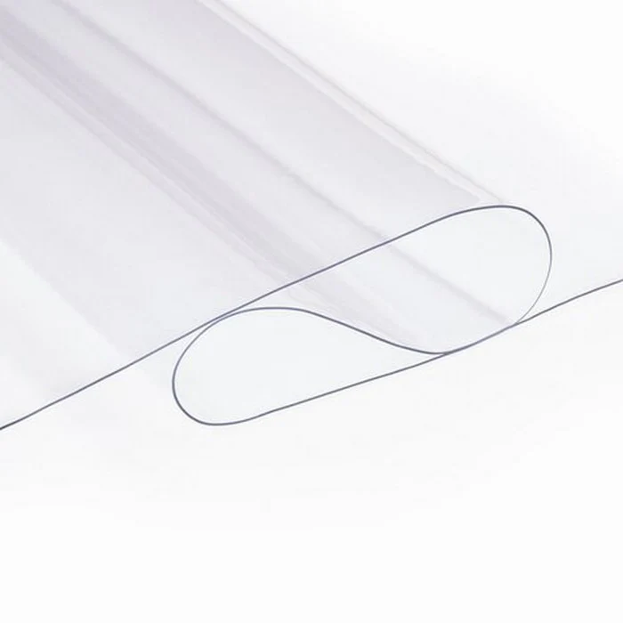 Clear Plastic Vinyl Fabric (Marine Grade) / 40 Gauge / By The Roll - 60 Yards - Image 2