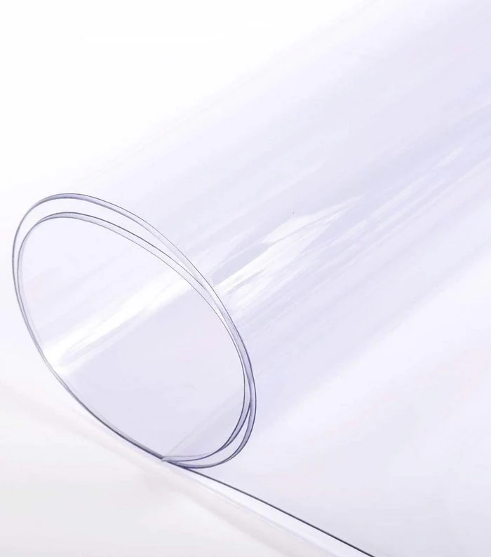 Clear Plastic Vinyl Fabric (Marine Grade) / 40 Gauge / By The Roll - 60 Yards - Image 3