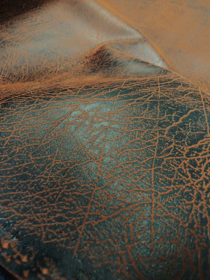 Copper Distressed Velvet Flocking Vinyl / 30 Yard Roll - Image 3