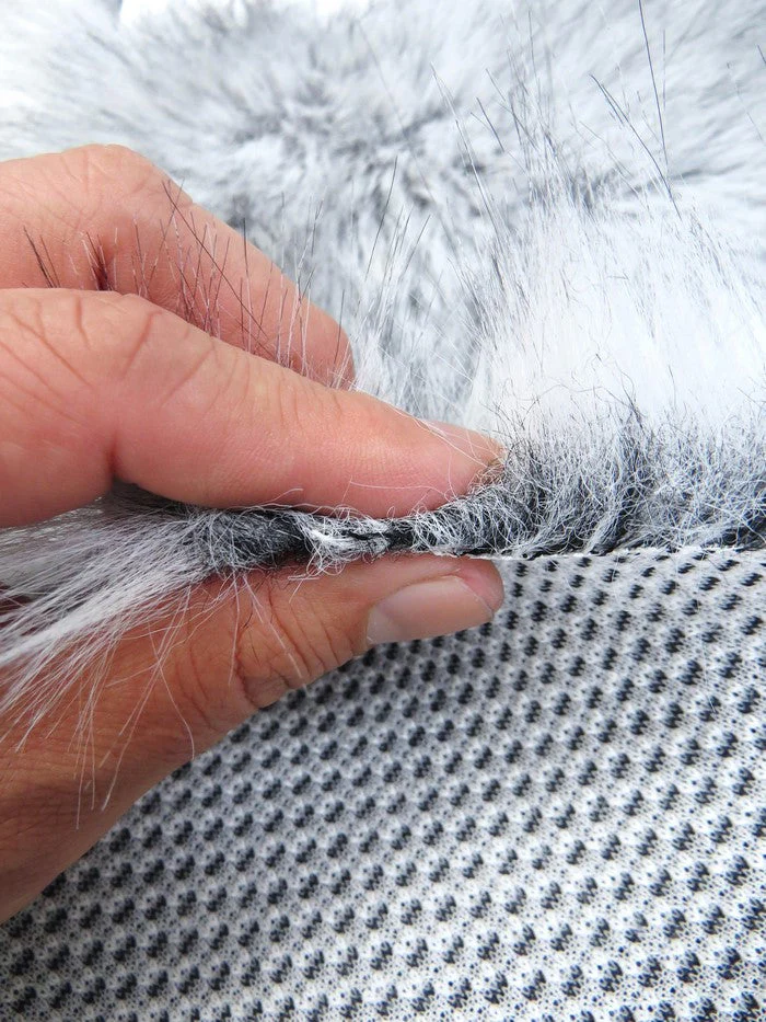 Desert Neo Wolf Anti-Shed Animal Faux Fur / Sold by the Yard - Image 4