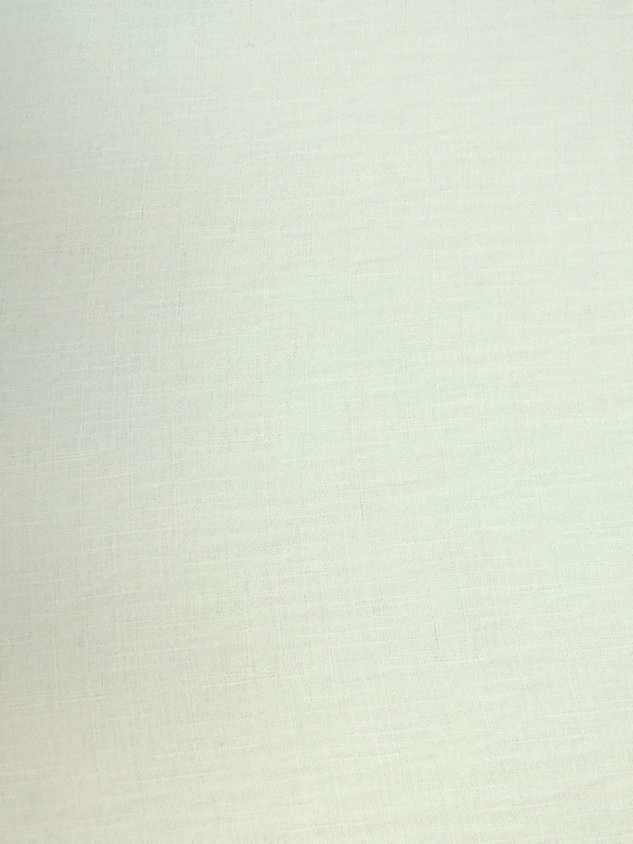 Distress Imitation Linen Fabric / Off-White / Sold By The Yard - Image 2