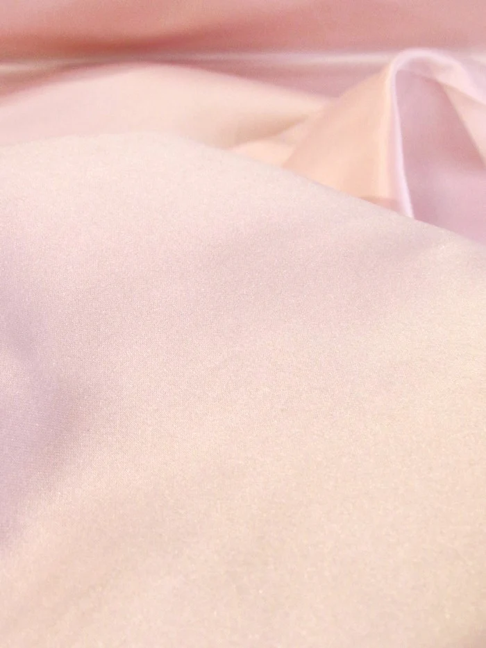 Dull Bridal Satin Fabric / Brown / Sold By The Yard - Image 2