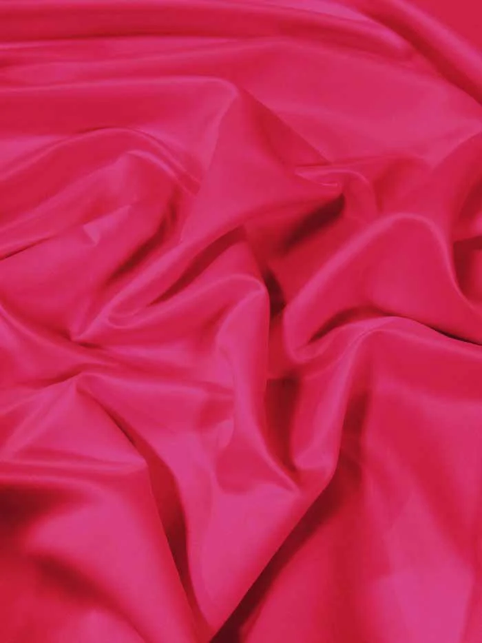 Dull Bridal Satin Fabric / Fuchsia / Sold By The Yard - Image 2