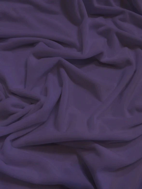Eggplant Minky Solid Baby Soft Fabric