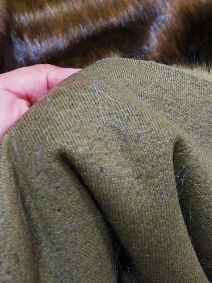 Arabian Wolf Animal Coat Costume Faux Fur Fabric / Sold By The Yard - Image 3