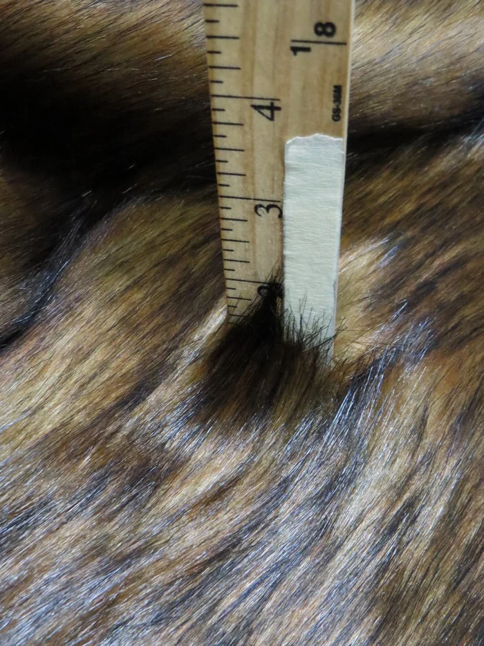 Arabian Wolf Animal Coat Costume Faux Fur Fabric / Sold By The Yard - Image 4