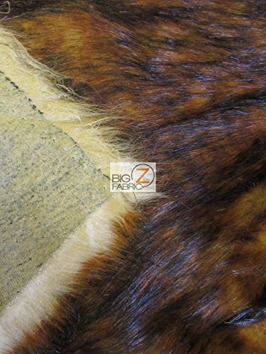 Fire Wolf Animal Coat Costume Faux Fur Fabric / Sold By The Yard - Image 4