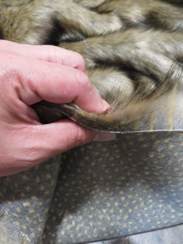 Wolf Animal Coat Costume Faux Fur Fabric / Sold By The Yard - Image 4