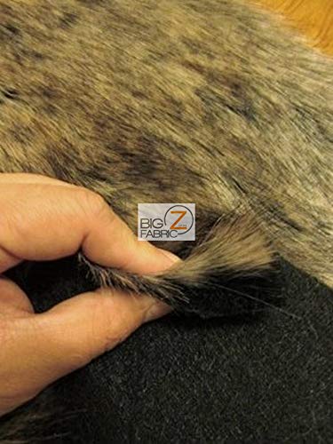 Mountain Wolf Animal Short Pile Coat Costume Faux Fur Fabric / Sold By The Yard - Image 6