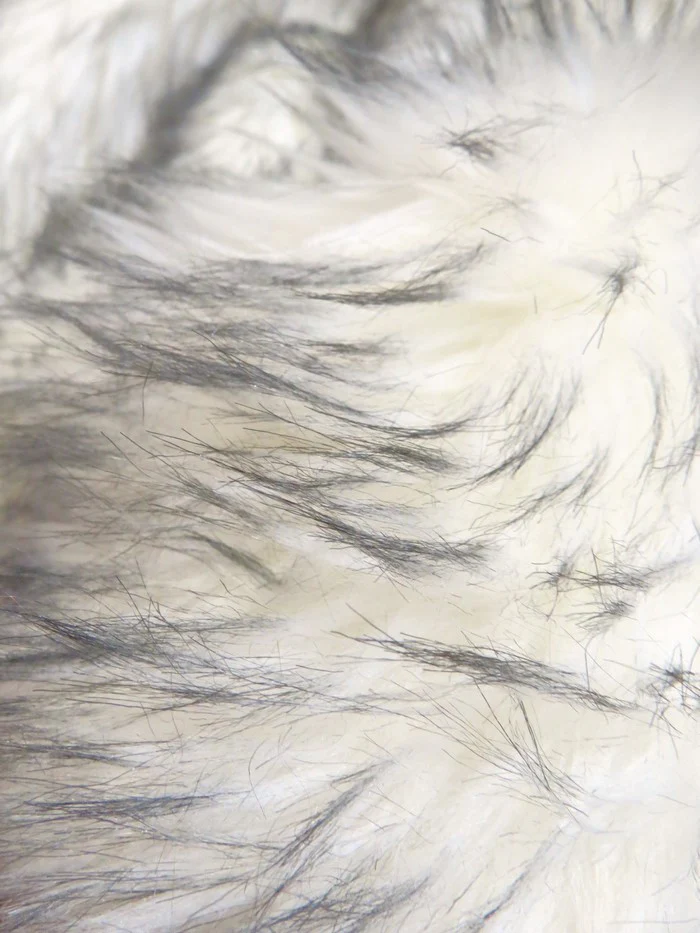 Russian Husky Animal Short Pile Coat Costume Faux Fur Fabric / Sold By The Yard - Image 2