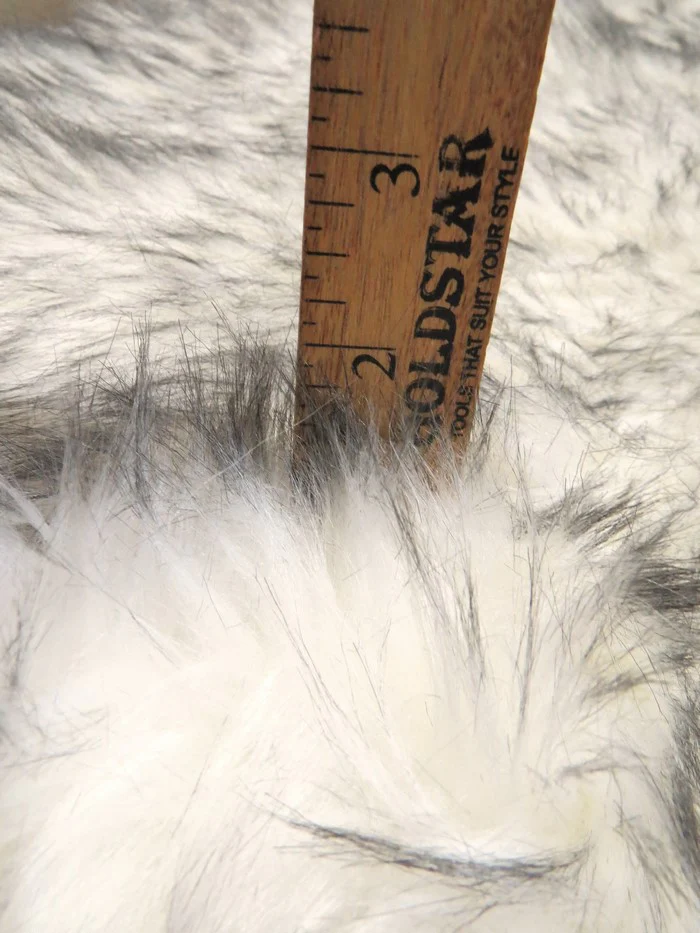 Russian Husky Animal Short Pile Coat Costume Faux Fur Fabric / Sold By The Yard - Image 4