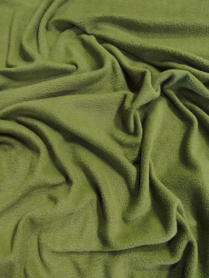 Fleece Fabric Solid / Forest Green