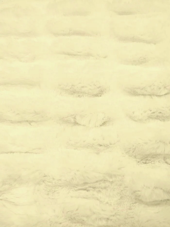 French Stretch Minky Fabric - Ivory