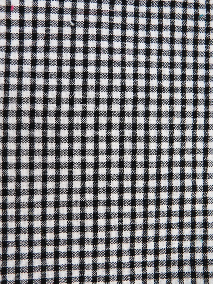 Gingham Seersucker Cotton Fabric - Image 2