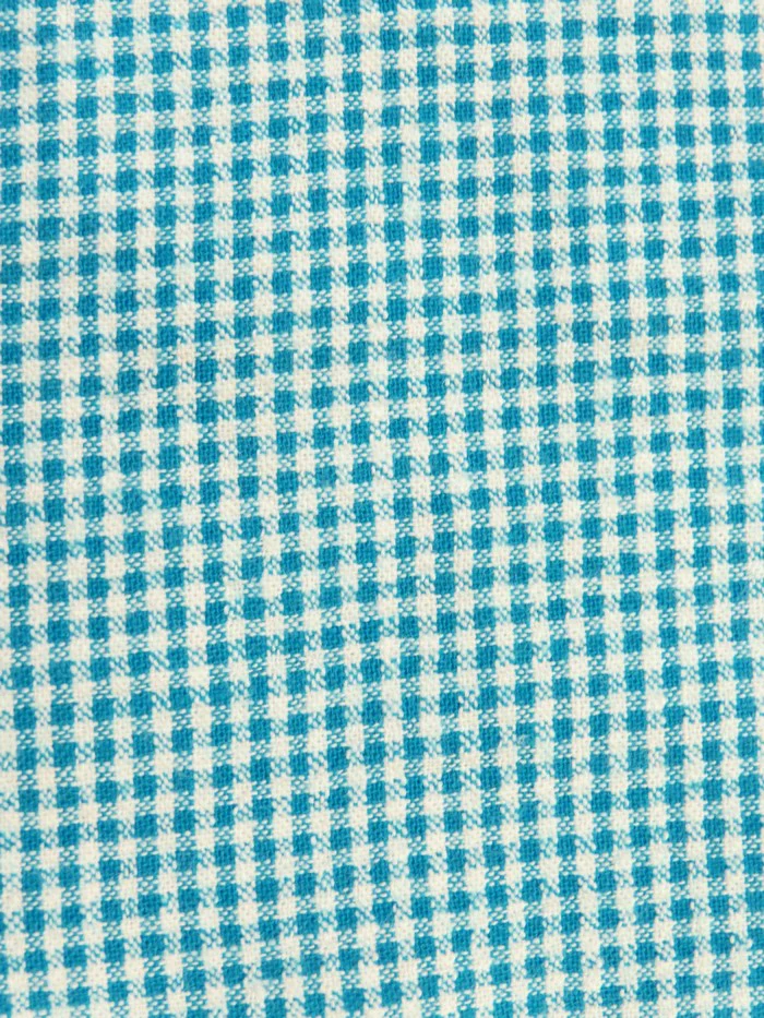 Gingham Seersucker Cotton Fabric - Image 4
