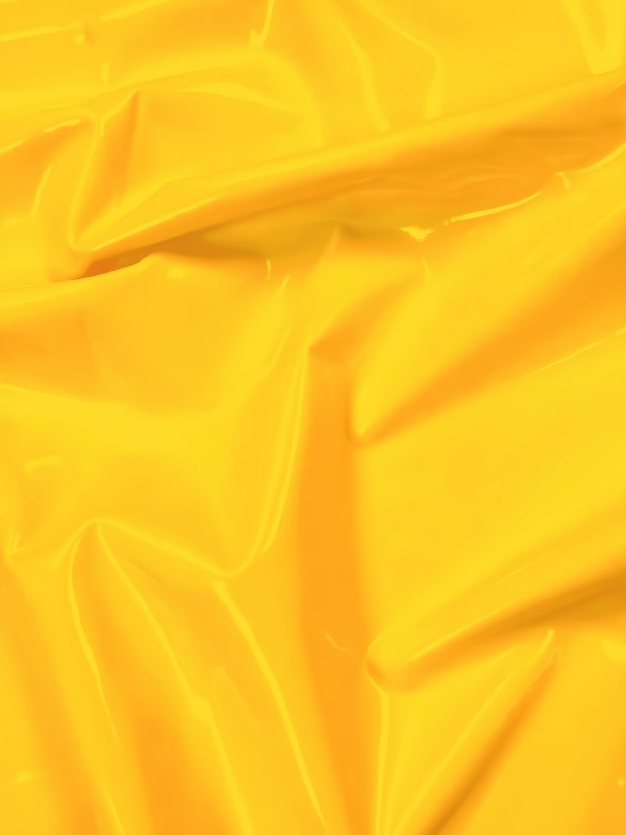 Glossy Stretch Fetish Patent Vinyl Spandex Fabric / Yellow / Sold By The Yard