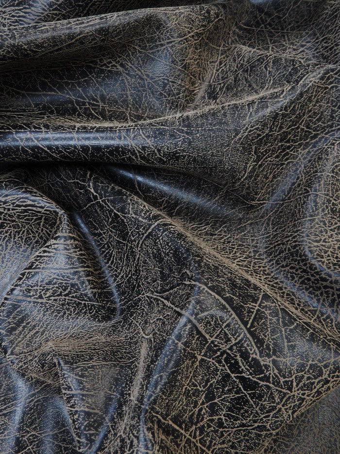 Graphite Distressed Velvet Flocking Vinyl / Sold by the Yard - Image 2