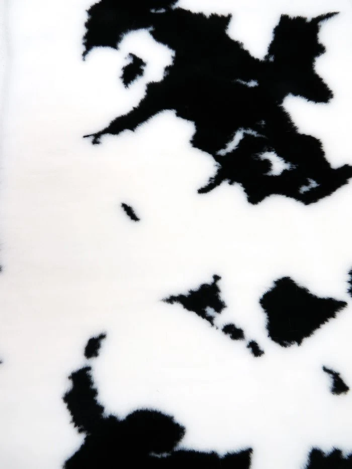 Half Shag Faux Fur Fabric (Cow)(Knit Backing) / Sold By The Yard - Image 9