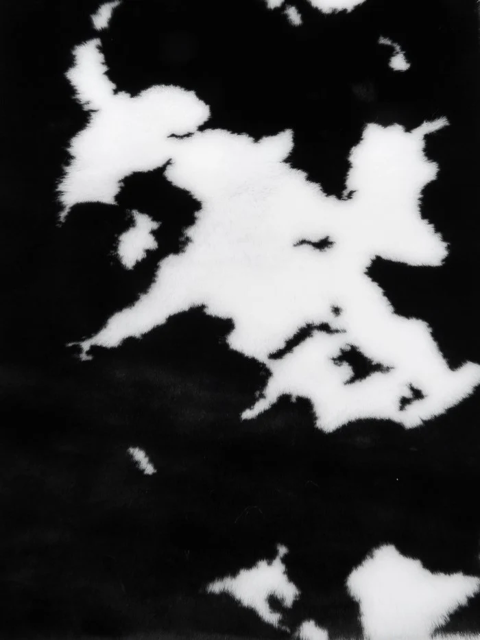 Half Shag Faux Fur Fabric (Cow)(Knit Backing) / Sold By The Yard - Image 7