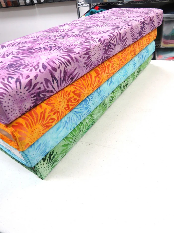 Hand Dyed 100% Cotton Quilt Batik - Image 6