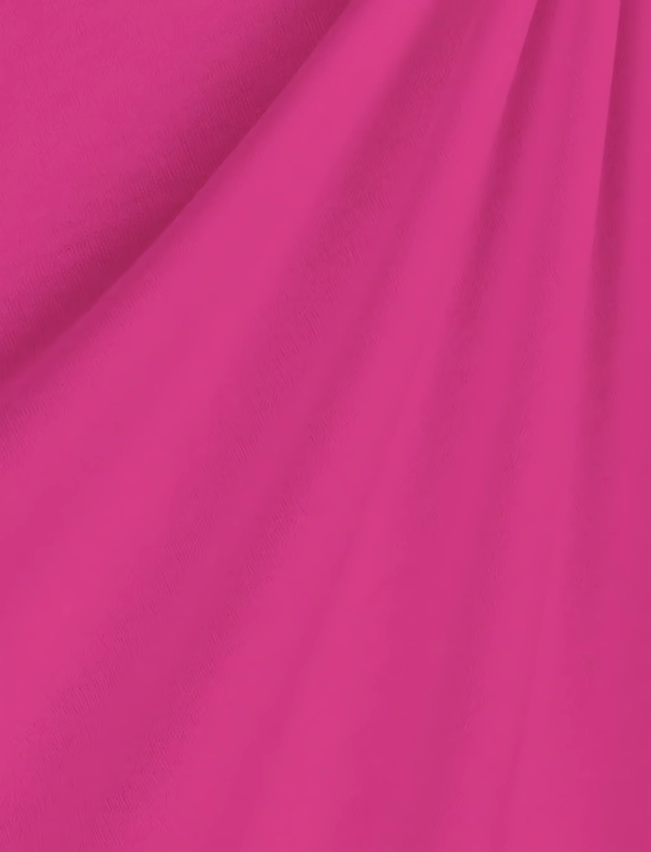 Heavy Interlock Poly Cotton Fabric / Fuchsia / Sold By The Yard