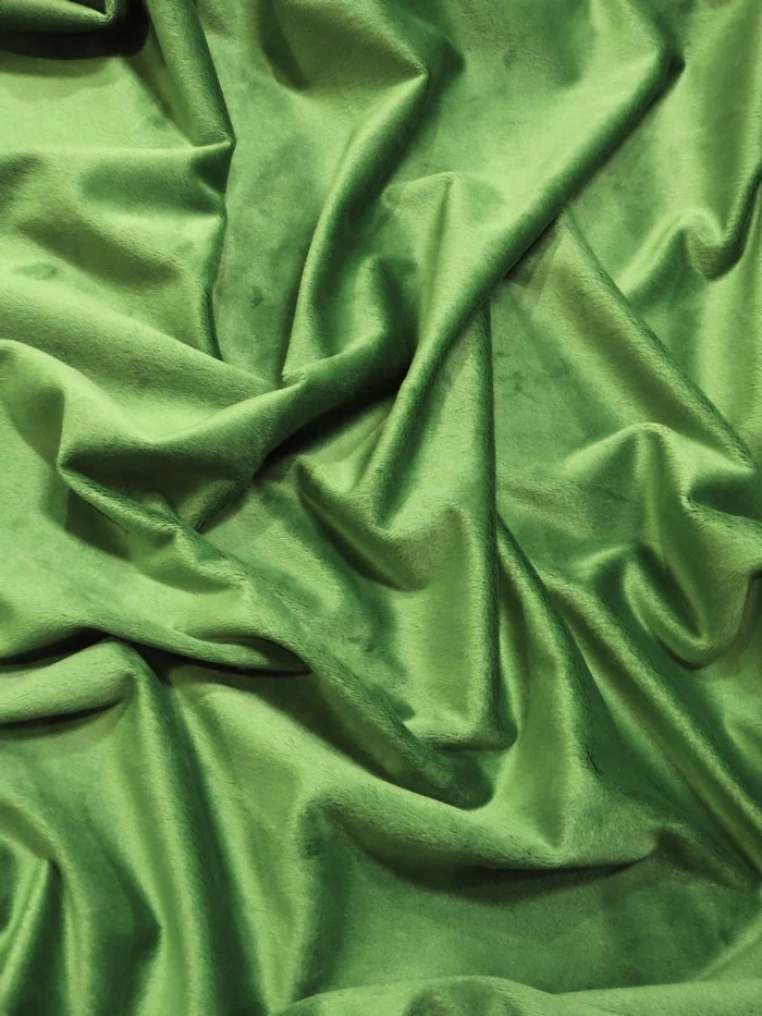 Hunter Green Minky Solid Baby Soft Fabric (Second Quality Goods)