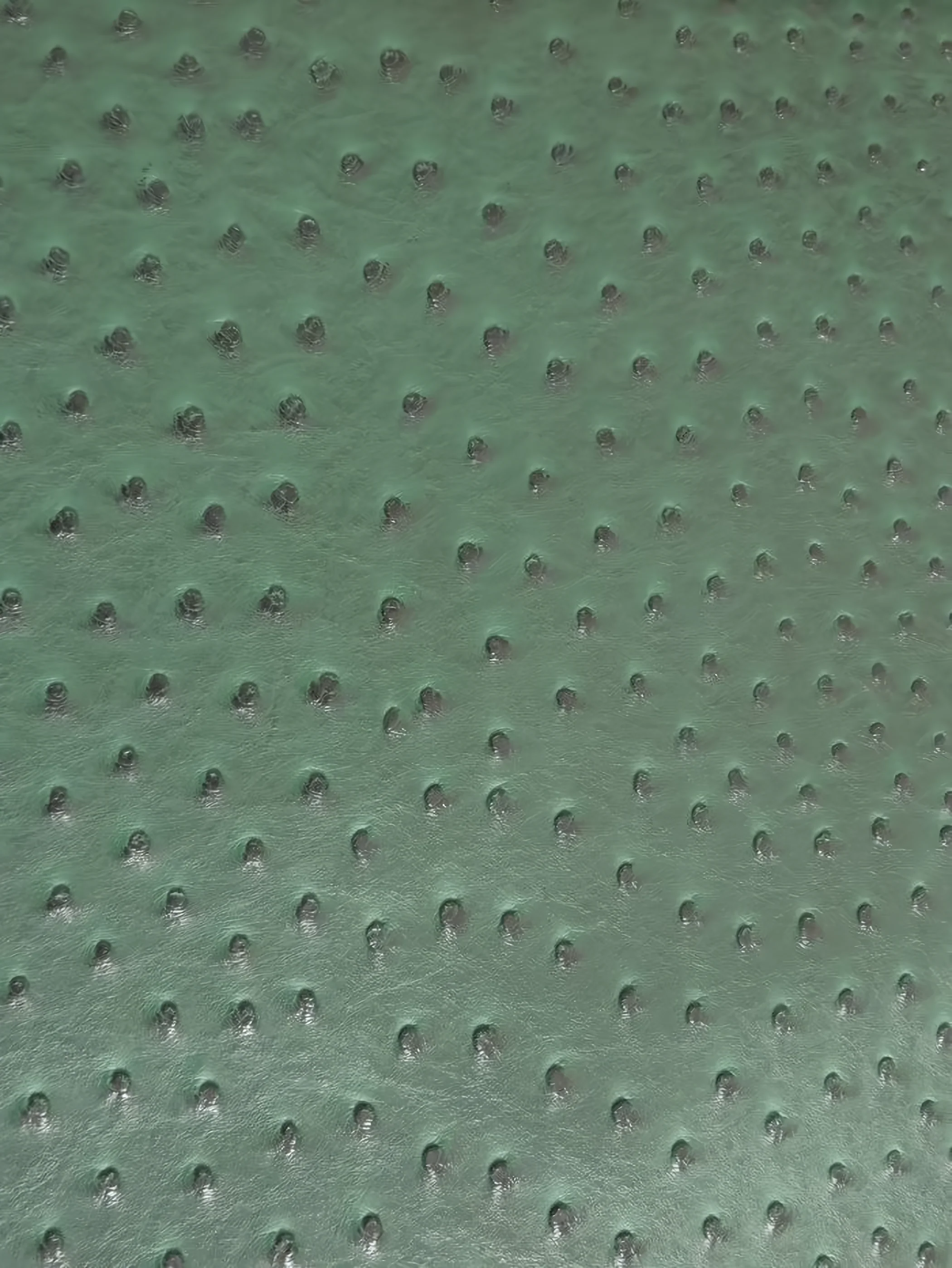 Hydra Gator Green Classic Ostrich Upholstery Vinyl Fabric / Sold By The Yard