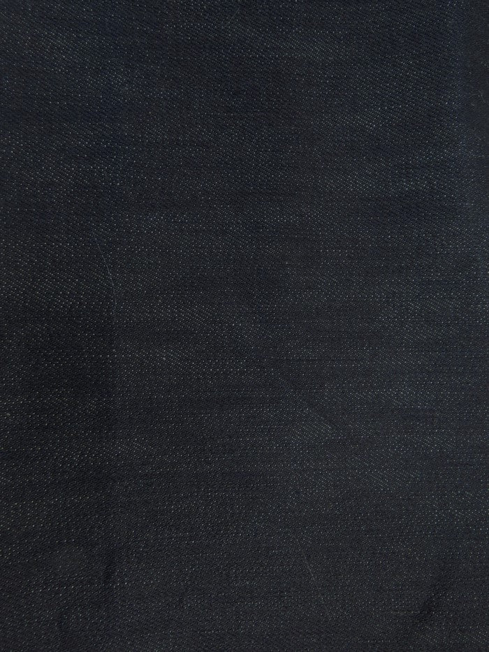 INDIGO USA SELVEDGE DENIM - INDIGO/WHITE TICKER 14OZ