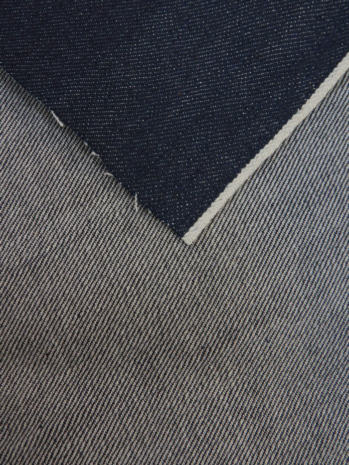 INDIGO USA SELVEDGE DENIM -WHITE TICKER 12OZ - Image 3