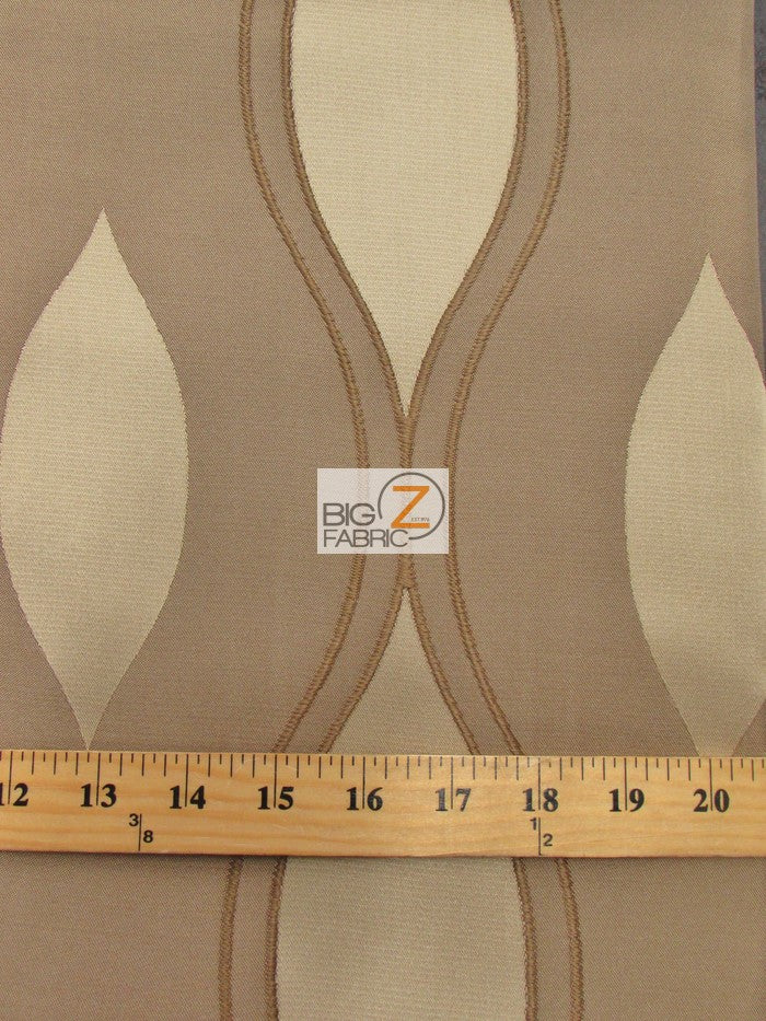 Jazmine Oval Mask Drapery Fabric / Ice / Sold By The Yard - Image 2
