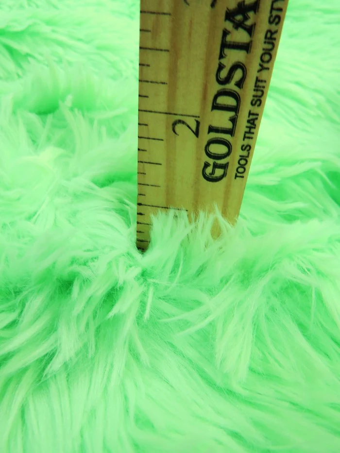 Joann Deadstock Baby Monster Costume Faux Fur - Dark Purple - Image 3