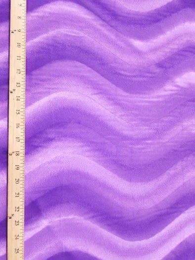 Kelly Green Velboa Solid Wavy Short Pile Fabric / By The Roll - 25 Yards - Image 2