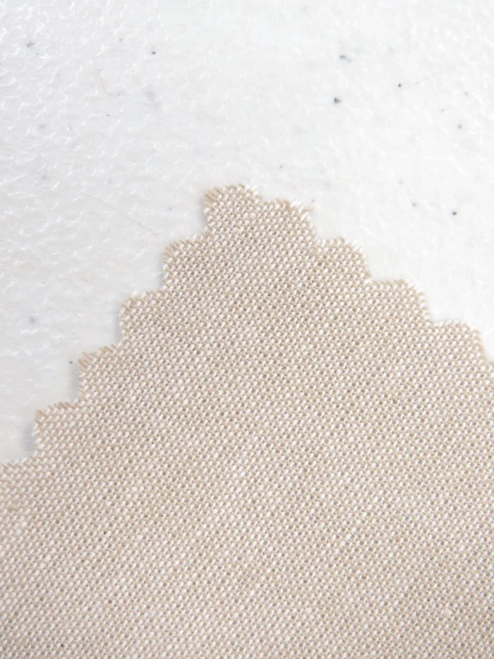 Latte 100% Cotton Chambray Fabric - Image 2