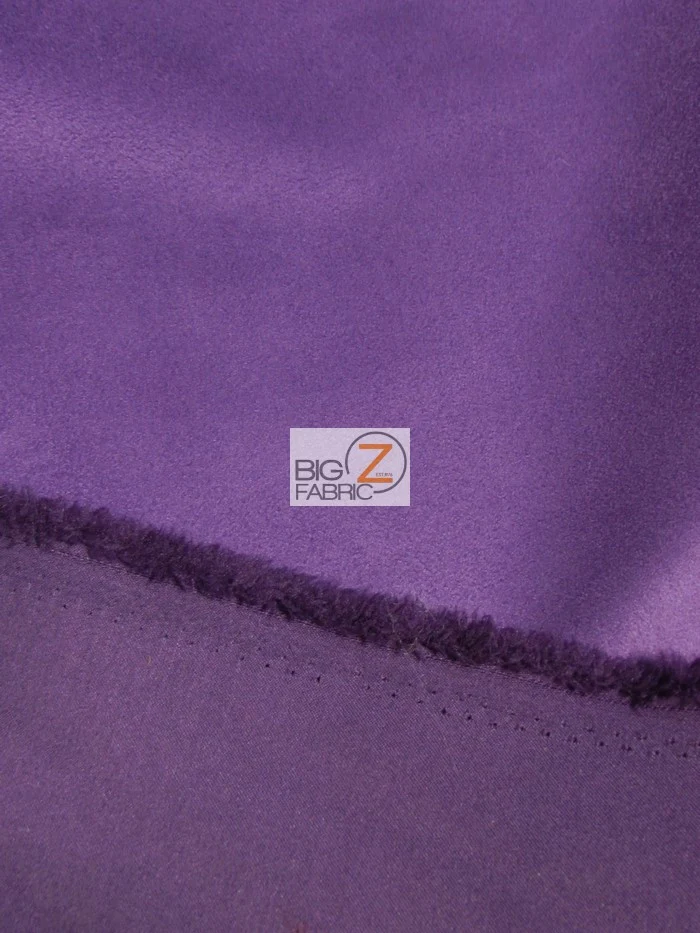 Microfiber Suede Upholstery Fabric / Royal Blue / Passion Suede Microsuede - Image 4