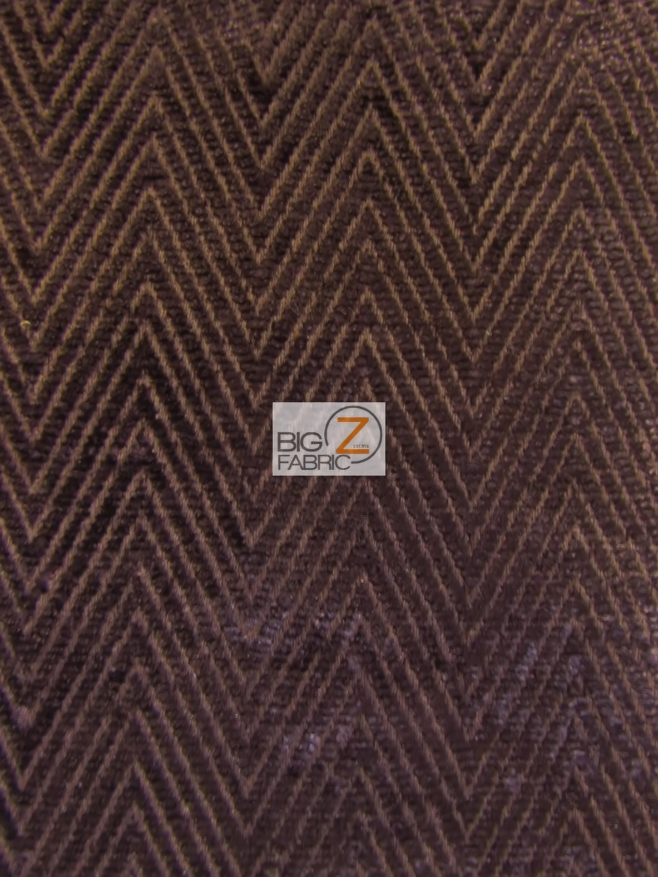 Mini Chevron Upholstery Fabric / Bordeaux / Sold By The Yard